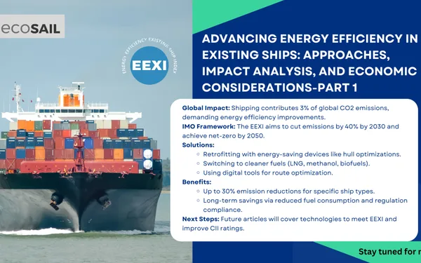 Advancing Energy Efficiency in Existing Ships: Approaches, Impact Analysis, and Economic Considerations-Part 1