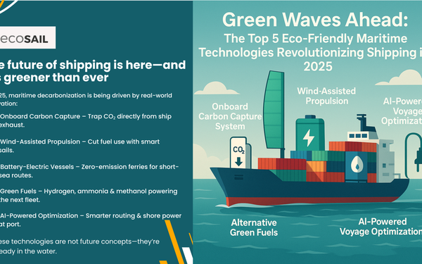 Green Waves Ahead: The Top 5 Eco-Friendly Maritime Technologies Revolutionizing Shipping in 2025