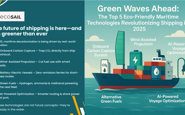Green Waves Ahead: The Top 5 Eco-Friendly Maritime Technologies Revolutionizing Shipping in 2025